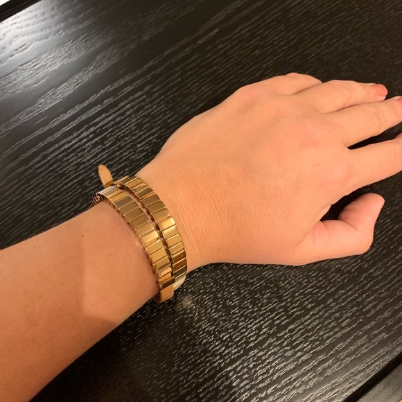 Michael Kors Rose Gold Wrap Bracelet - Picture 1 of 4
